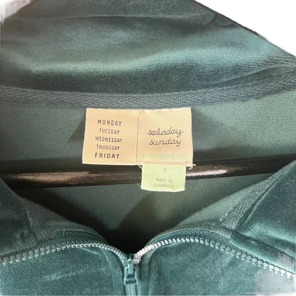 EUC Anthropologie Saturday Sunday Rosalind Velour tunic dress Size Small - Picture 4 of 4